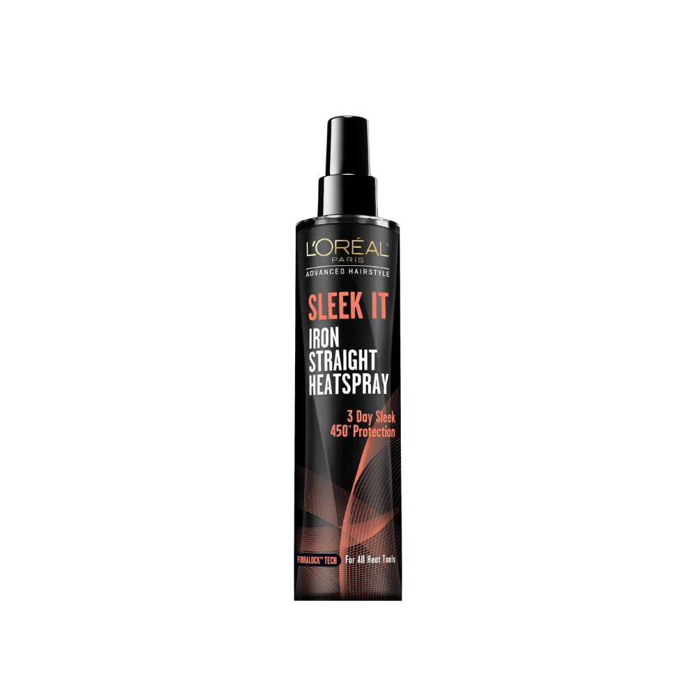 LOreal Paris Advanced Hairstyle SLEEK IT Iron Straight Spray térmico, antiencrespamiento 5.7 FL oz