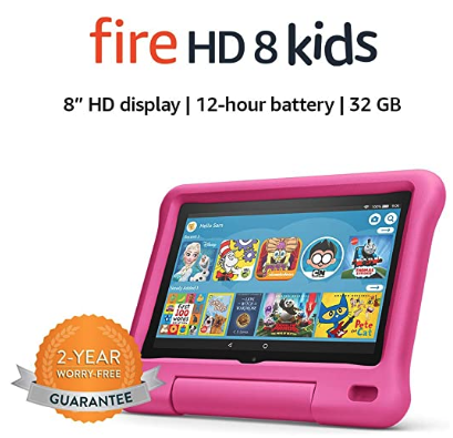 Paquete de accesorios de viaje para tableta con funda rosa compatible con  (Fire HD, Kindle Paperwhite, todas las tabletas de hasta 10 pulgadas)  Conceptos básicos digitales TABACCPINK_AG1_G2