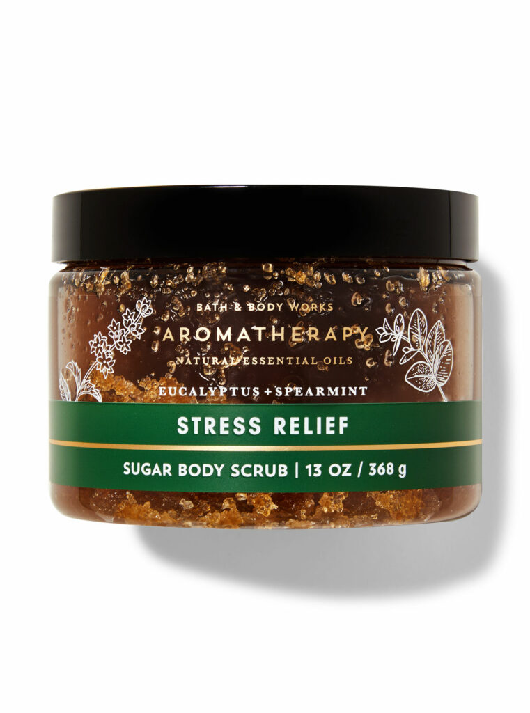 Bath And Body Works Eucalyptus Spearmint Stress Relief Sugar Body Scrub