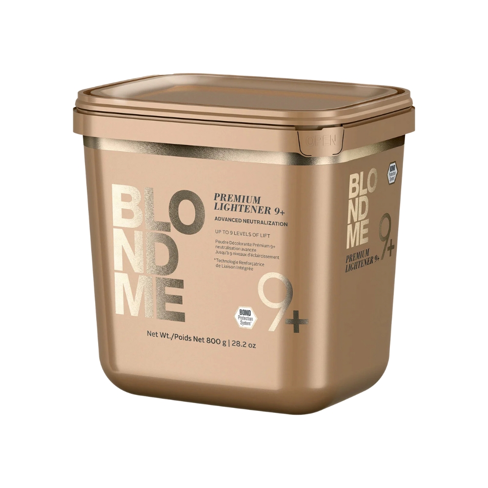 BlondMe Bond Enforcing Premium Lightener 9+  Decolorante Profesional de Alto Desempeño