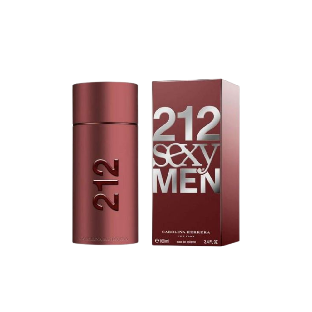 Carolina Herrera 212 Sexy Men Eau de Toilette 3.4 oz (100 ml) para Hombre