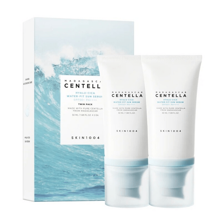 SKIN 1004  Madagascar Centella Hyalu-Cica Water-Fit Sun Serum Twin Pack