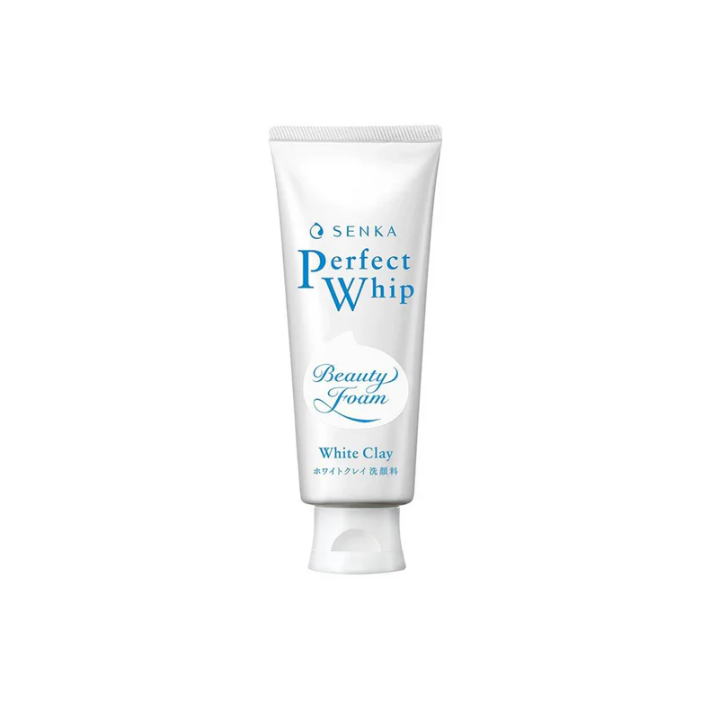 Shiseido Senka Perfect Whip White Clay – Espuma Facial Purificante con Arcilla Blanca 120g