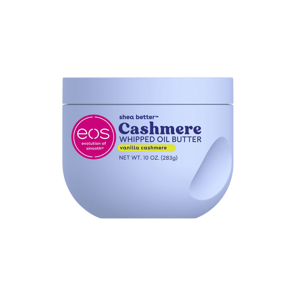 eos Shea Better Cashmere – Manteca Corporal Batida con Aceites Ultra Hidratantes (10 fl oz)