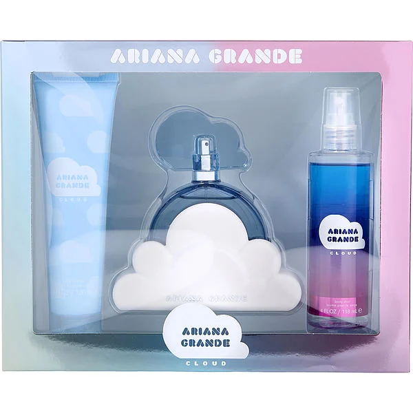 Ariana Grande Cloud Set de Perfume para Mujer (Edición 3 piezas)