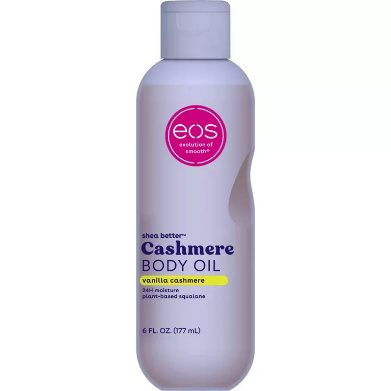 eos Shea Better Cashmere Body Oil – Aceite Corporal Hidratante de Rápida Absorción (6 fl oz)