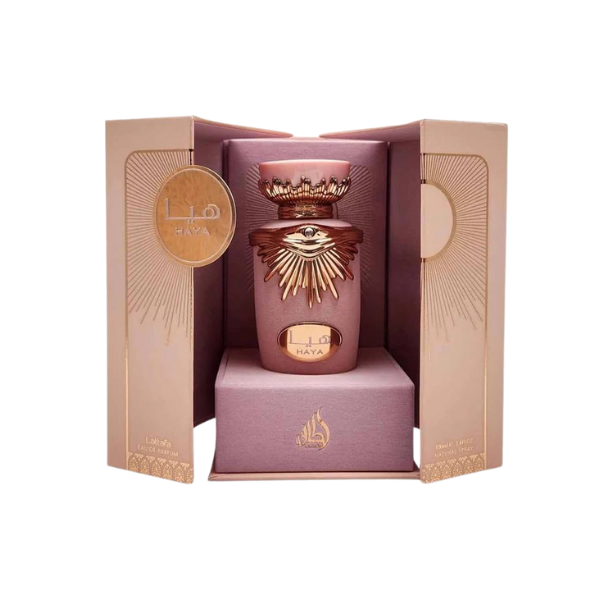 Lattafa Haya Eau de Parfum Spray 3.4 oz / 100 ml – Para Mujer