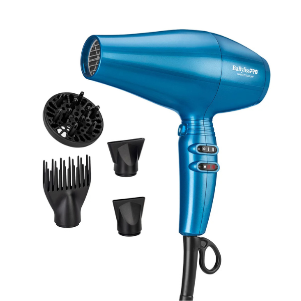 BaBylissPRO Nano Titanium Turbo Xtreme Professional Dryer – Secador Profesional con 4 Accesorios