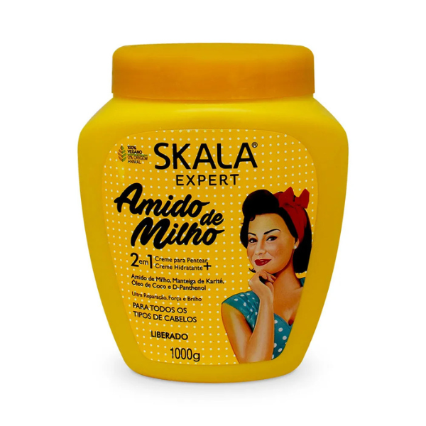 Skala Amido de Milho – Tratamiento Capilar Hidratante 1000 g