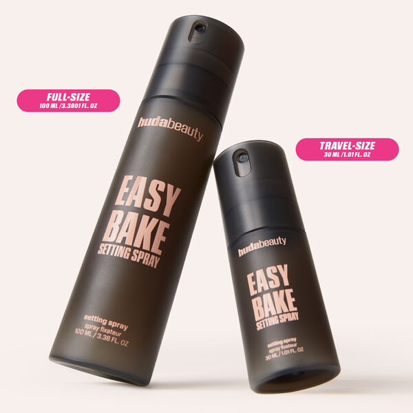 Huda Beauty Easy Bake Blurring Setting Spray – Fijador en Spray con Efecto Difuminado y 16 Horas de Fijación