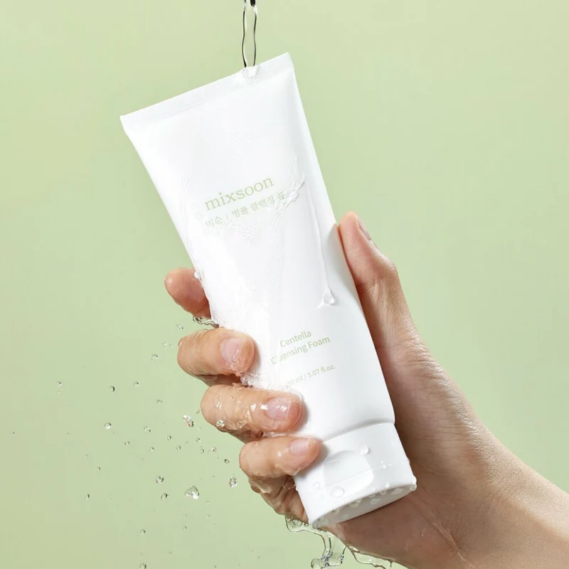 Mixsoon Centella Cleansing Foam – Limpiador Facial Suave con Centella Asiática [150ml]
