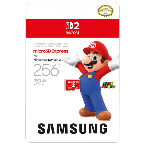 Samsung Micro SD Express 256GB, For Nintendo Switch 2