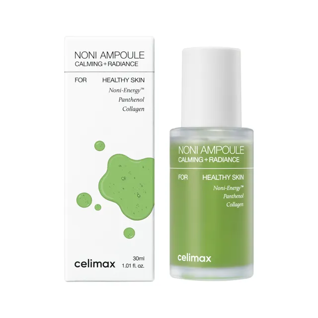 celimax – Noni Ampoule Calming + Radiance | Ampolla Calmante e Iluminadora con Extracto de Noni [30ml]