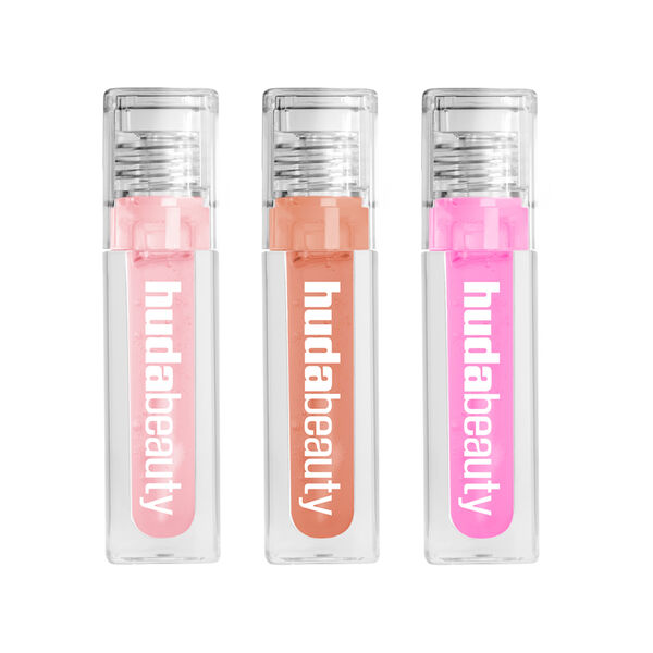 HUDA BEAUTY Faux Filler – Jelly Lip Oil Hidratante con Color