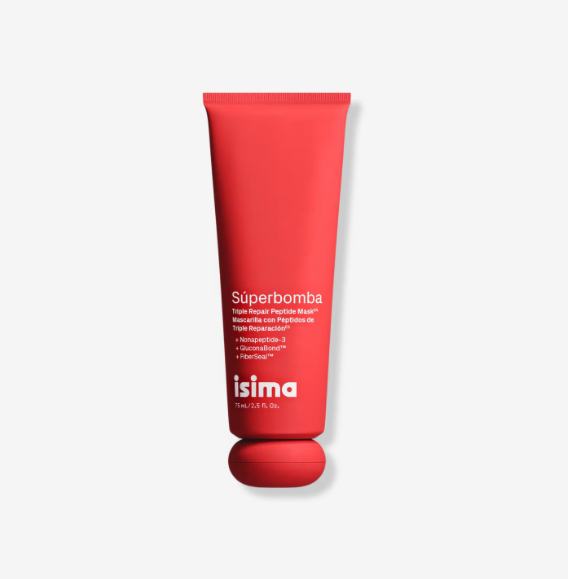 Ísima Súperbomba Triple Repair Peptide Hair Mask – Travel Size, reparación profunda en mini formato