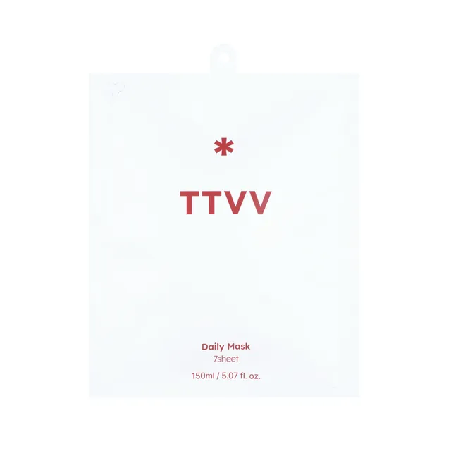 TTVV – Daily Mask Set (7 Mascarillas Faciales)