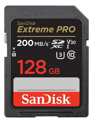 SanDisk Extreme PRO SDXC UHS-I Memory Card - C10, U3, V30, 4K UHD, SD Card