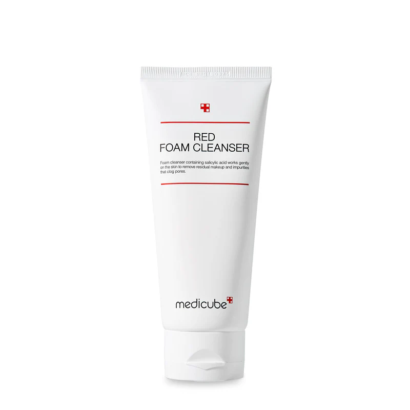 Medicube Red Foam Cleanser – Limpiador Facial Anti-Acné con Ácido Salicílico 120 ml