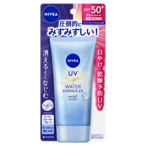 Nivea Japan UV Super Water Essence EX SPF 50+ PA++++  Protección ultraligera que hidrata