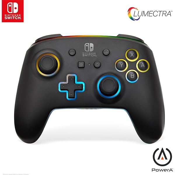 PowerA Enhanced Wireless Controller for Nintendo Switch with Lumectra, wireless