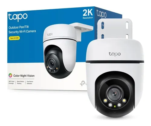 Tapo TP-Link - Cámara de seguridad Wi-Fi 2K para exteriores