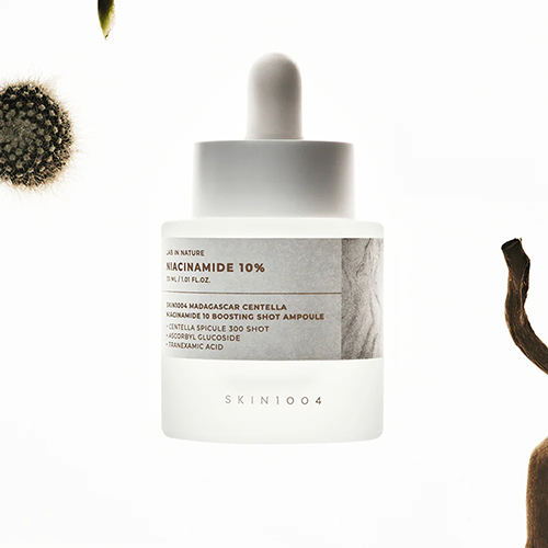 SKIN1004 Lab in Nature Madagascar Centella Niacinamide 10% Boosting Shot Ampoule – Luminosidad, poros y equilibrio (30ml)