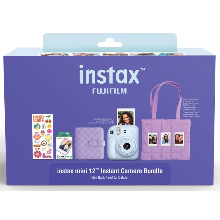 Fujifilm Instax mini 12 Camera Holiday Bundle 2025