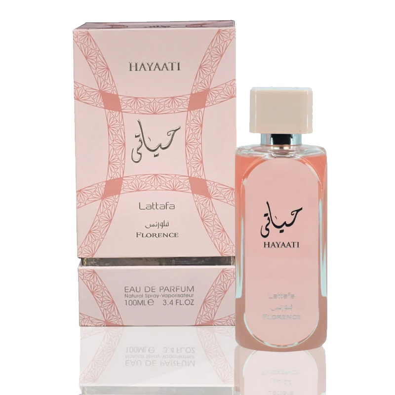 Lattafa Hayaati Florence Eau de Parfum 3.4 oz