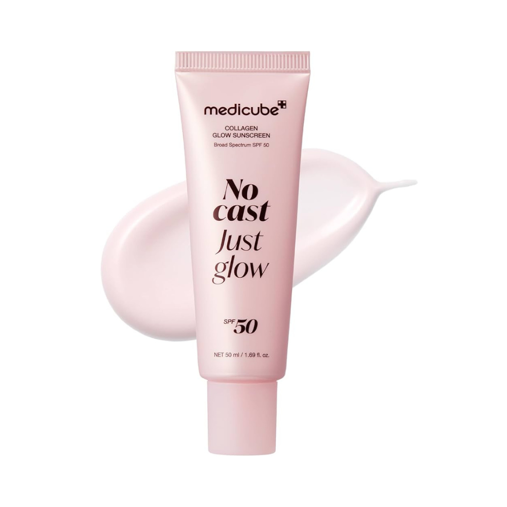 medicube No Cast Just Glow Collagen Sunscreen SPF 50 Broad Spectrum