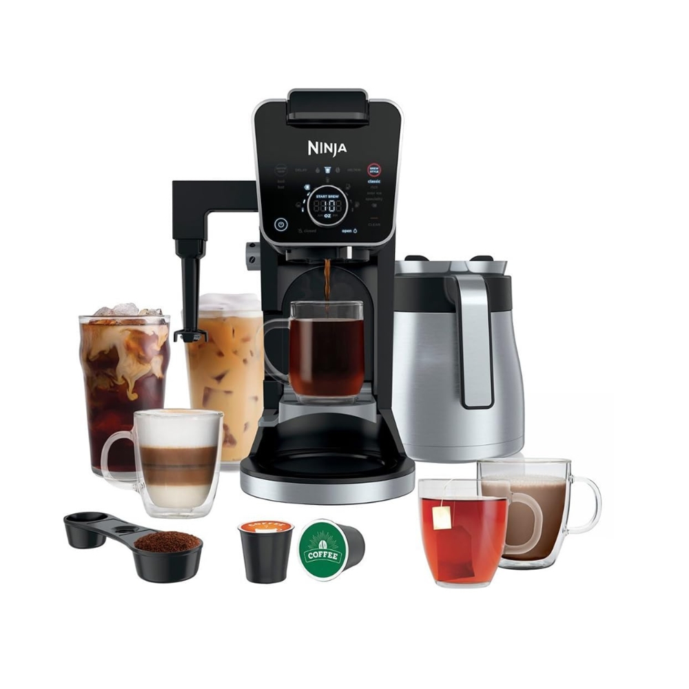 Ninja DualBrew PRO 12-Cup Specialty Coffee System con Jarra Térmica