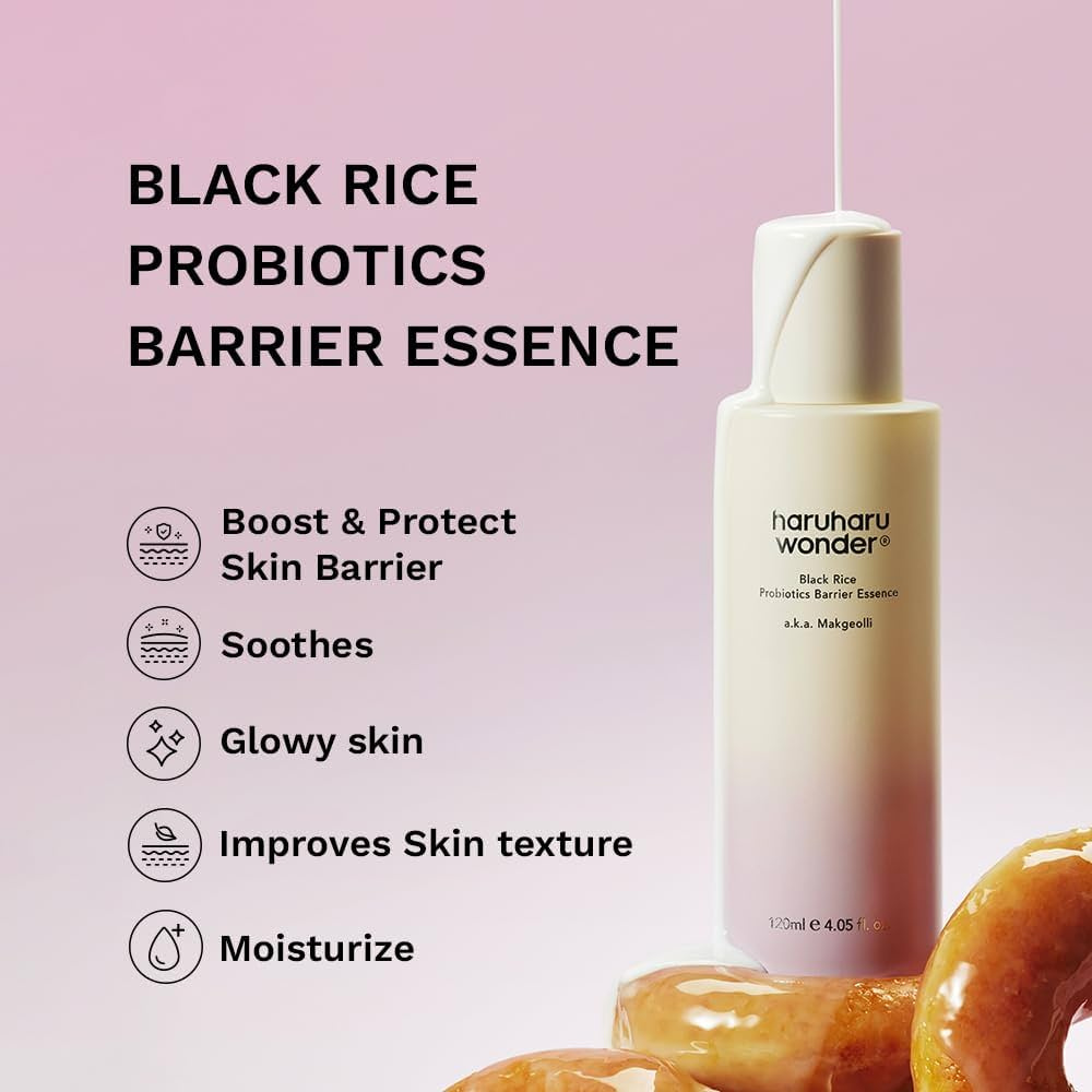 haruharu wonder Black Rice Probiotics Barrier Essence (120 ml) - Imagen 2