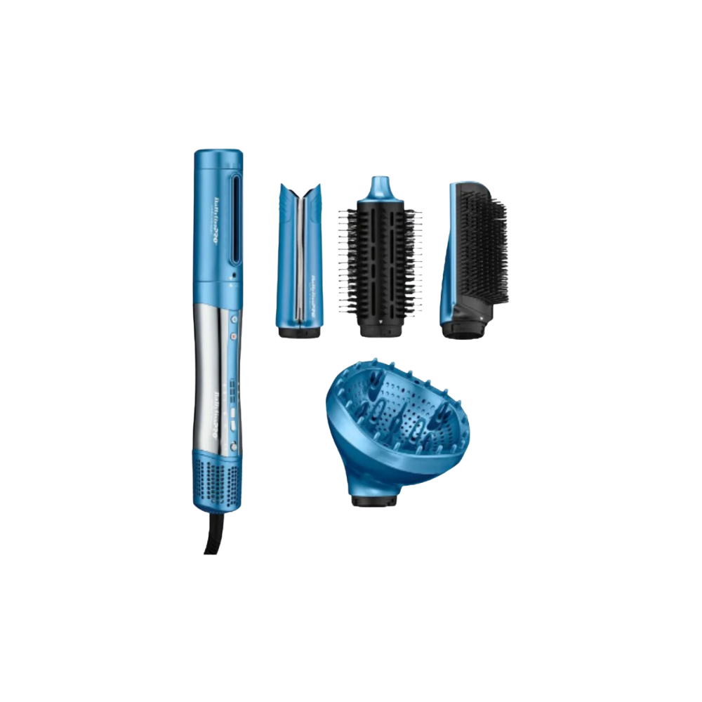BaBylissPRO StyleSwitch Ionic Multi-Styler Air Styler + Secador + Hot Air Brush Profesional con 5 accesorios - Imagen 2