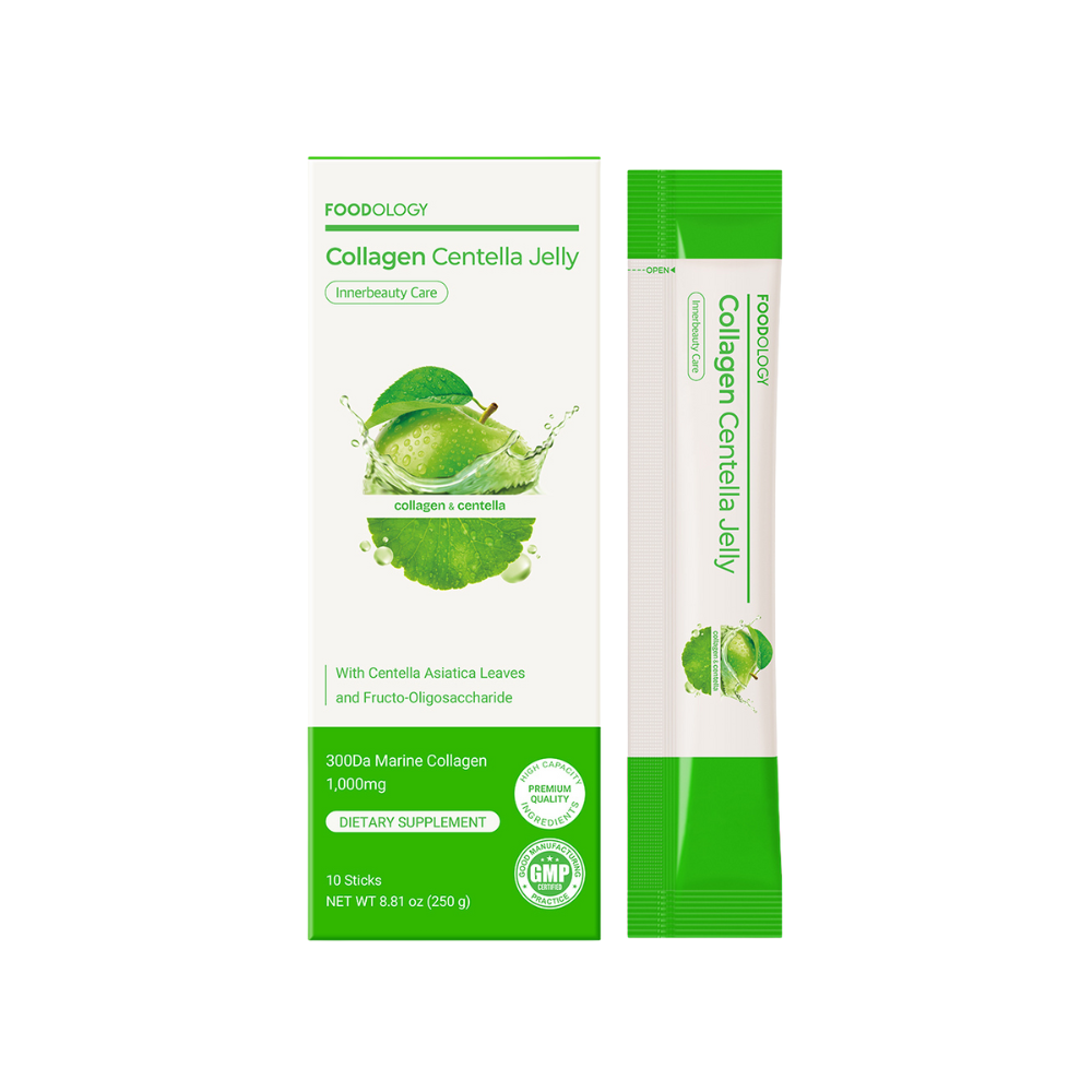 FOODOLOGY Collagen Centella Jelly Glow & Firm Skin (10 sobres)