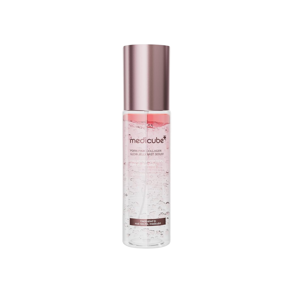 Medicube PDRN Pink Collagen Glow Jelly Mist Serum 100ml – Hidratación, Glow y Elasticidad en Bruma