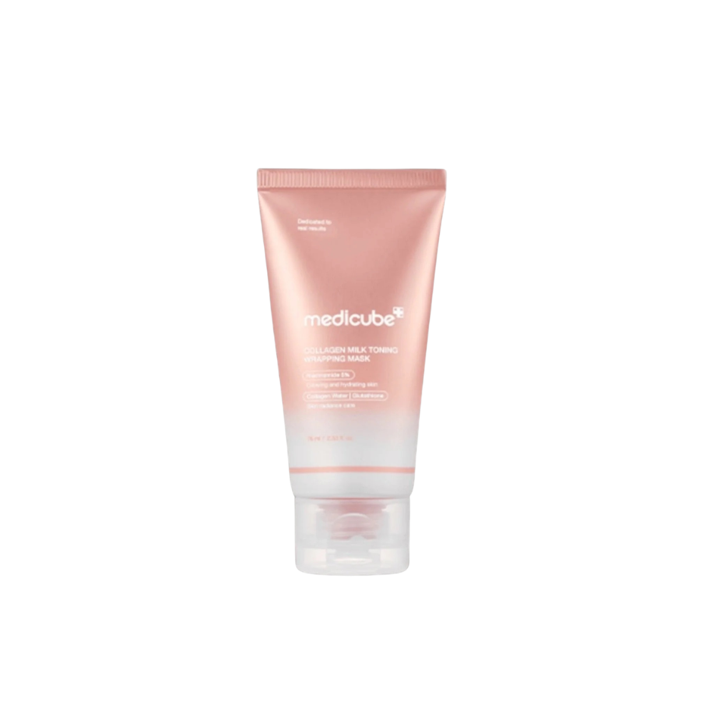 Medicube Collagen Milk Toning Wrapping Mask 75 ml – Mascarilla Iluminadora y Reafirmante