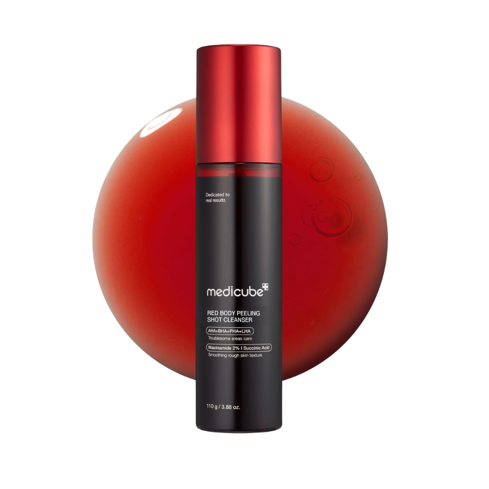 medicube – Red Acne Body Peeling Shot