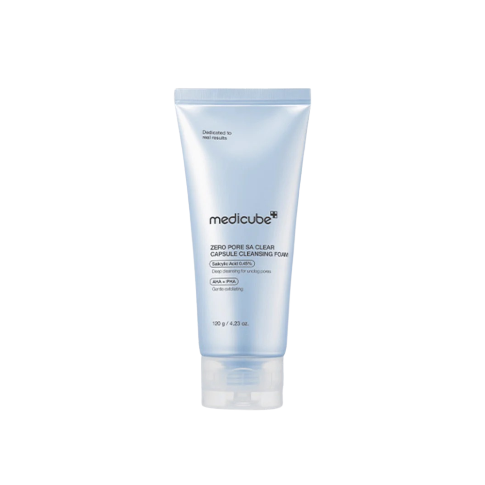 Medicube Zero Pore SA Clear Capsule Cleansing Foam 120g