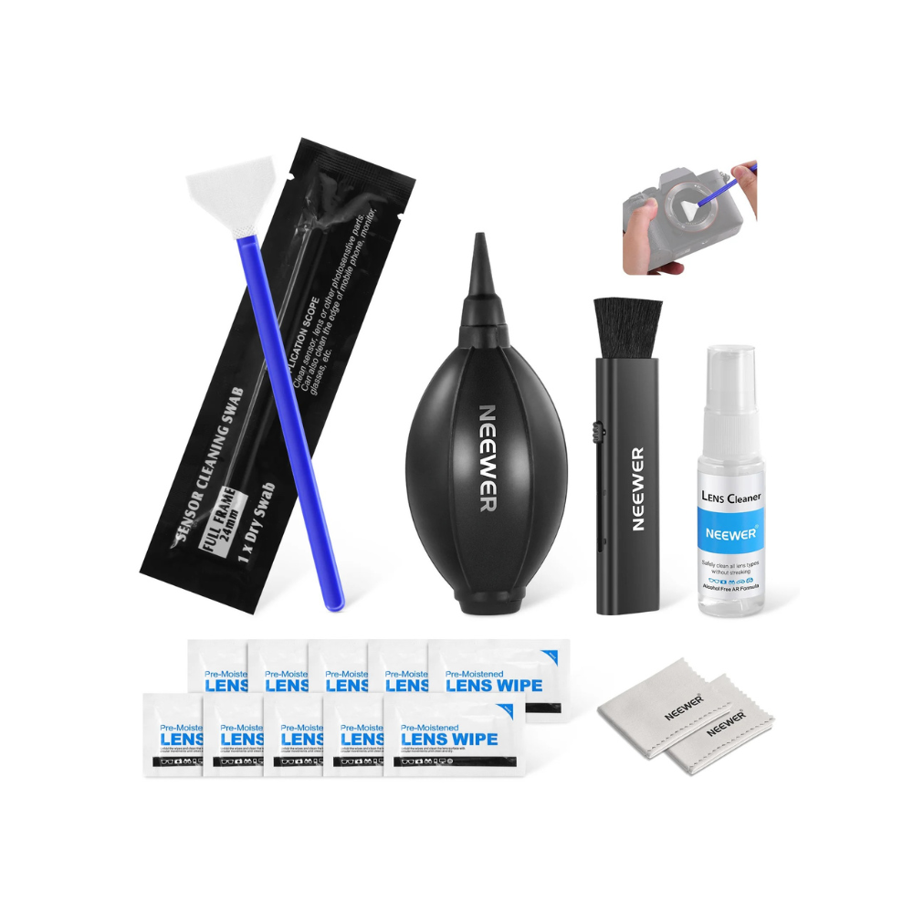 NEEWER HM-44 Kit de Limpieza de Lentes de Cámara 16 en 1