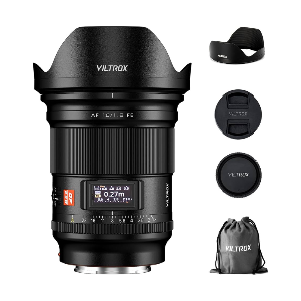 Viltrox AF 16mm f/1.8 FE Lens (Sony E)