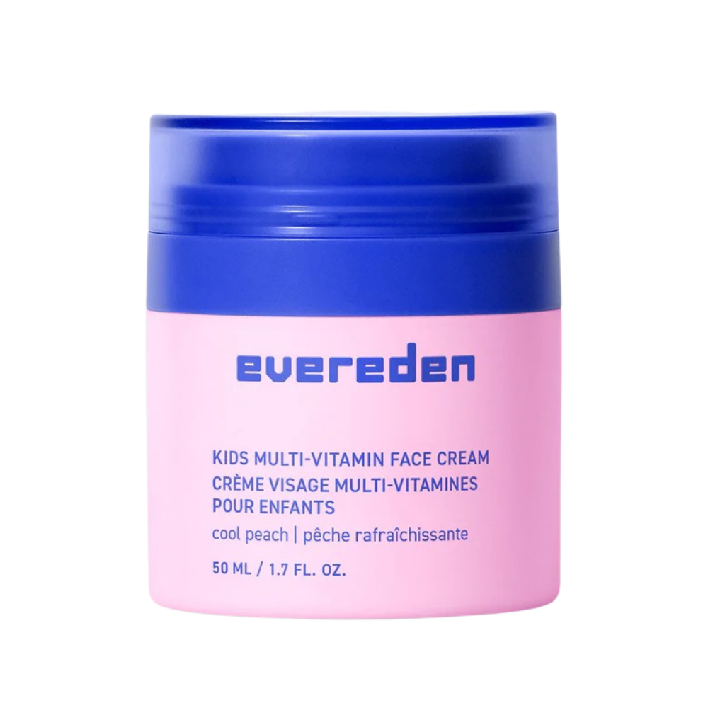 Evereden Kids & Teen Multi-Vitamin Face Cream with Vitamin E, B3, B5 (Niacinamide) & Squalane