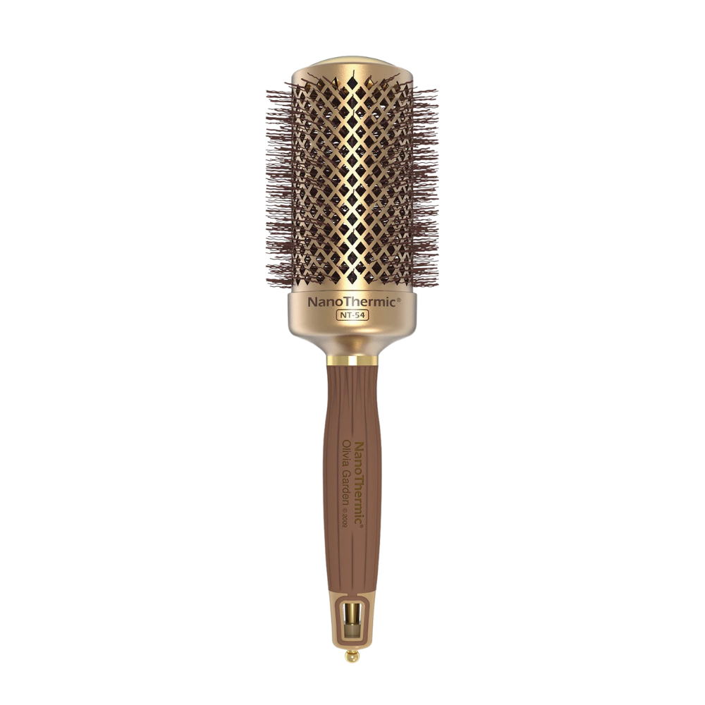 Olivia Garden NanoThermic Ceramic + Ion Round Thermal Hair Brush NT-54 2 1/8"