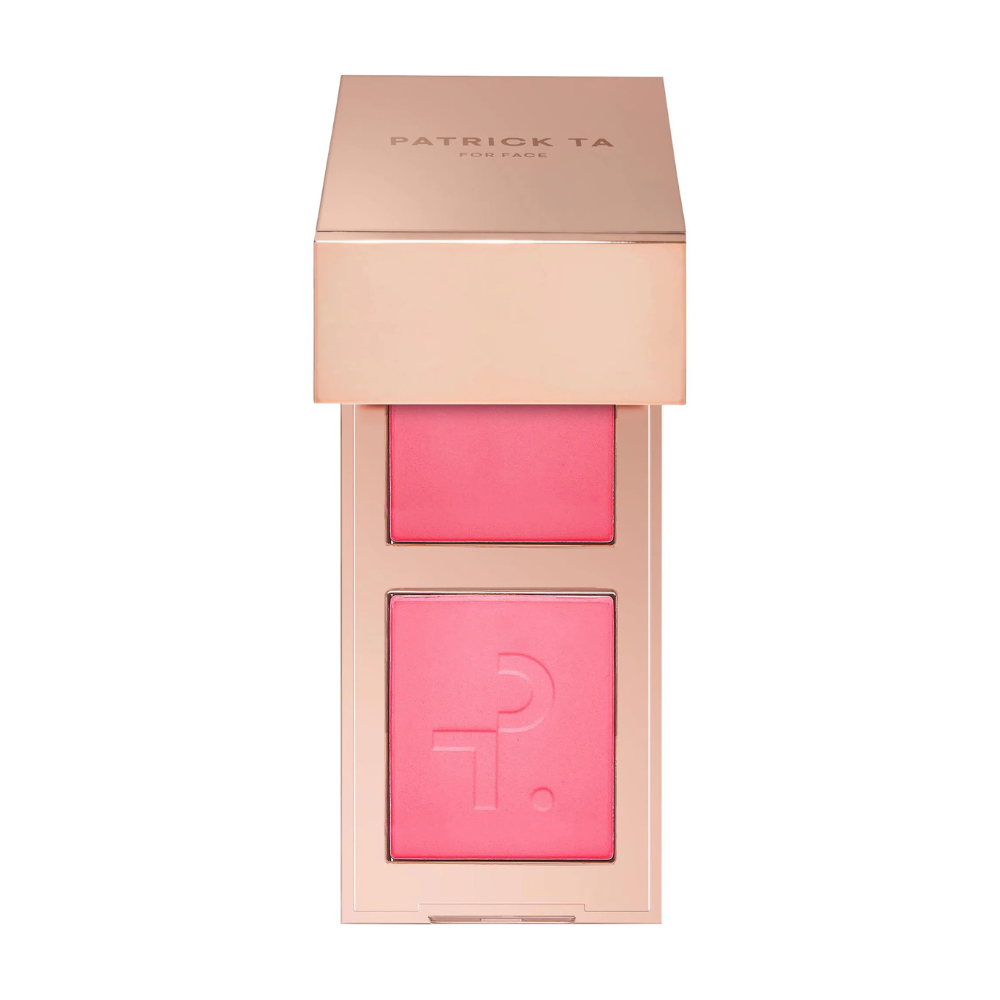 PATRICK TA Mini Major Headlines Double-Take Crème & Powder Blush Duo