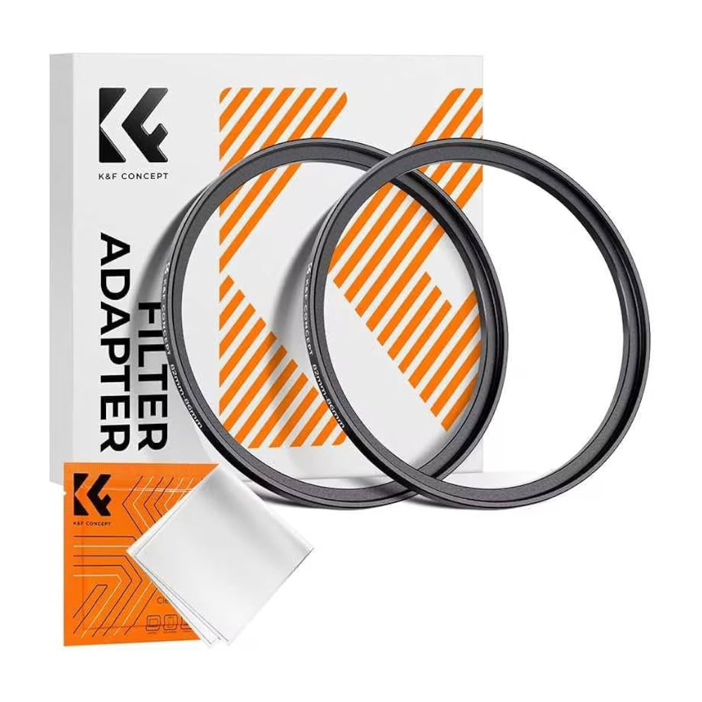 K&F Concept Step-Up Ring Adapter Set (2 Pcs)