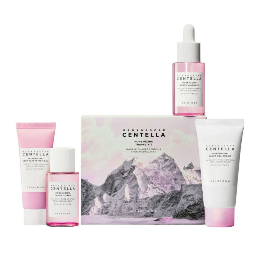 SKIN1004 Madagascar Centella Poremizing Travel Kit [4 pcs]