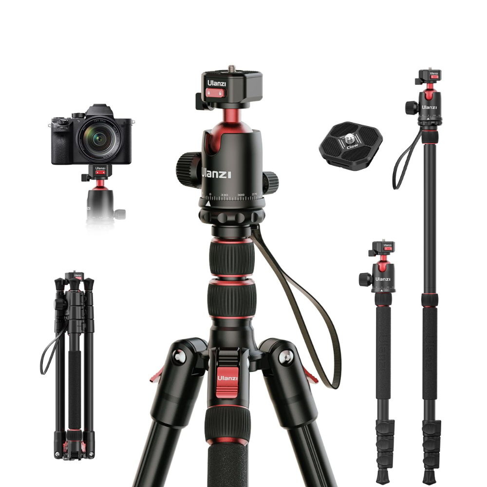 Ulanzi TT31 Claw Quick Release Camera Tripod & Monopod