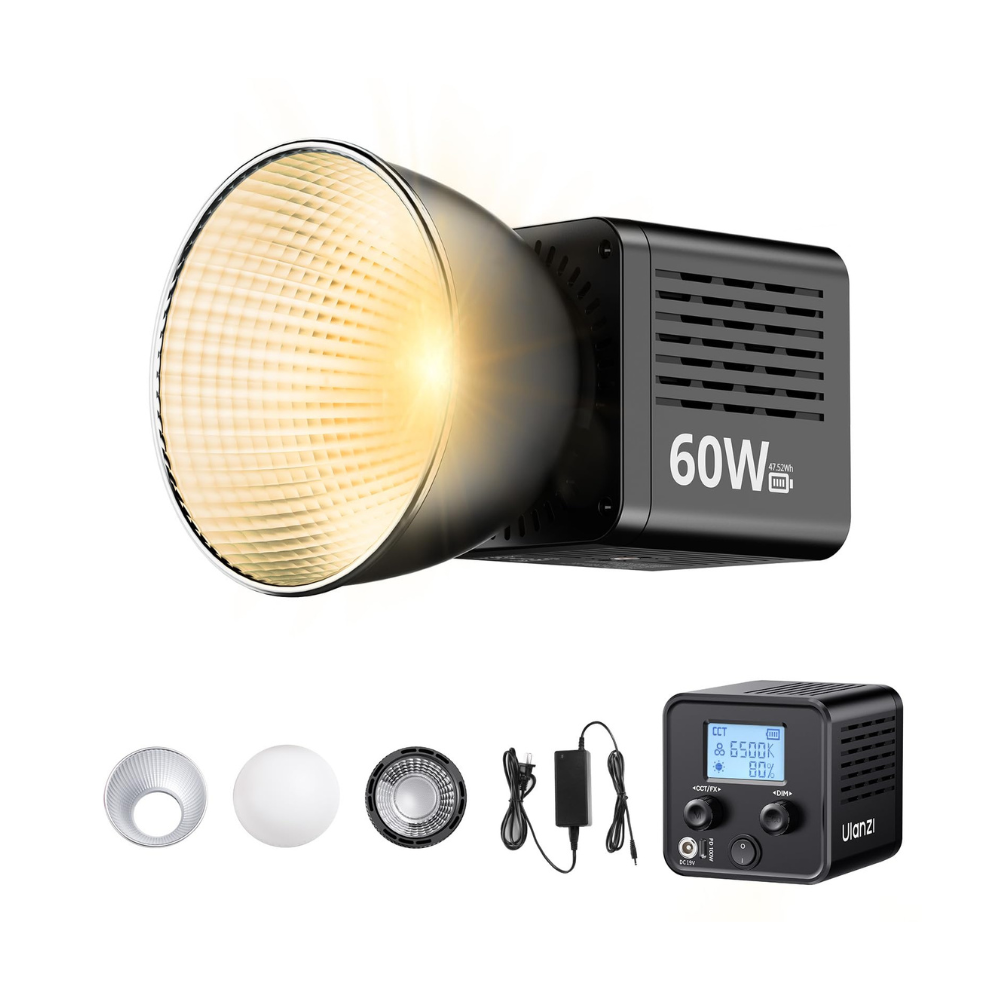 Ulanzi C60 60W Bi-Color Video Light (US Plug)