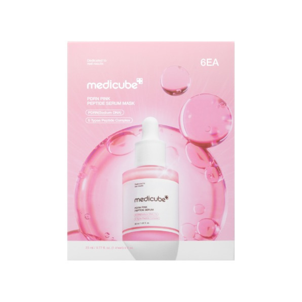 medicube PDRN Pink Peptide Serum Mask