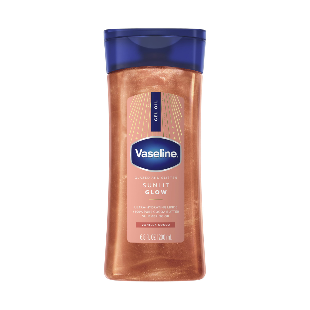 Vaseline Glazed & Glisten Body Gel Oil