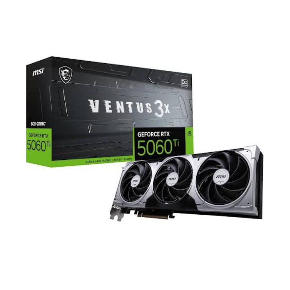 MSI GeForce RTX 5060 Ti 8G VENTUS 3X OC Graphics Card