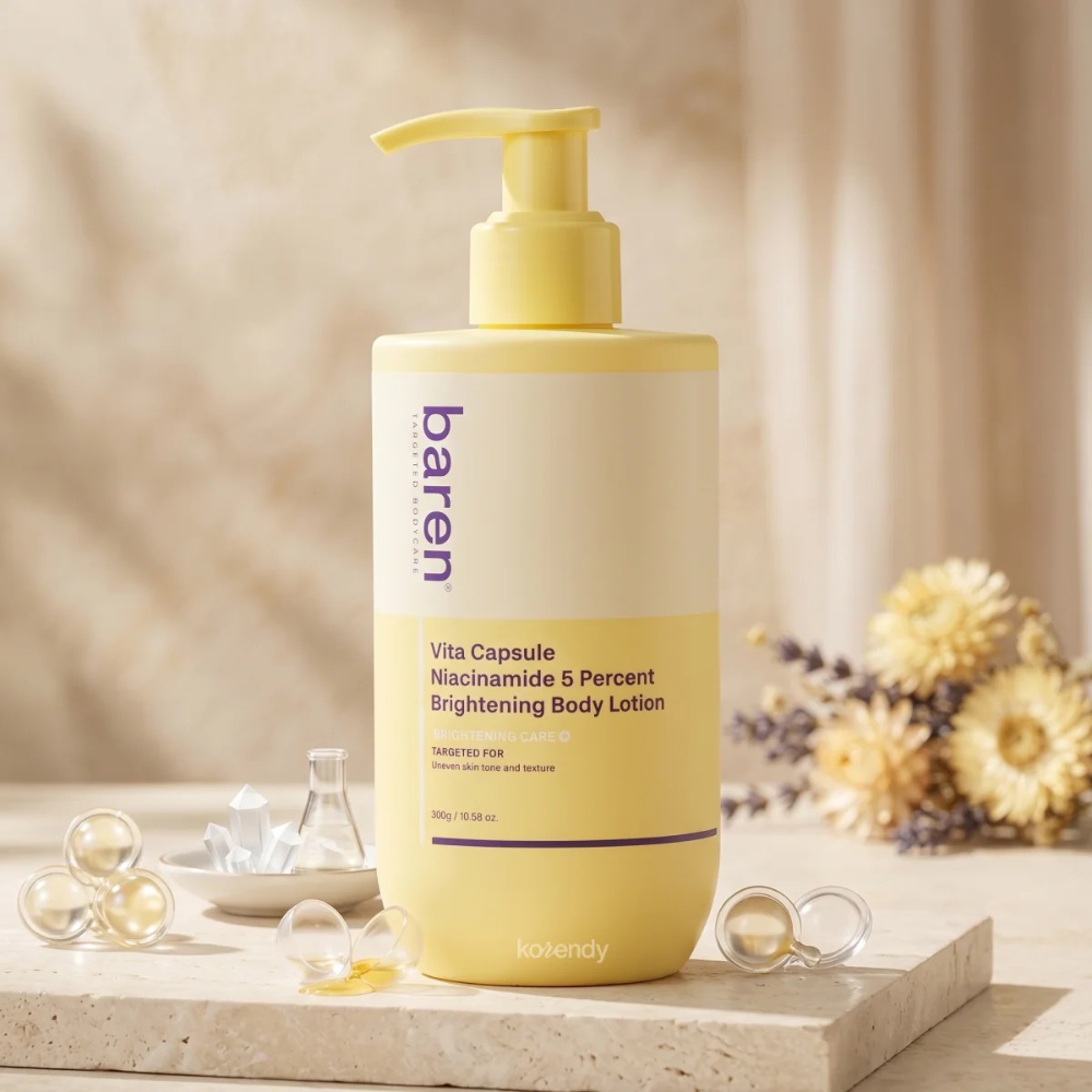 baren Vita Capsule Niacinamide 5% Brightening Body Lotion